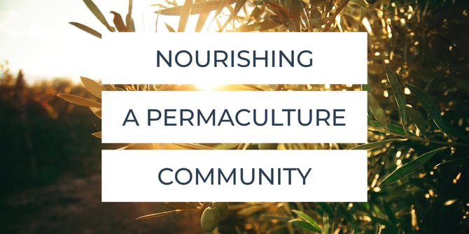 NOURISHING A PERMACULTURE COMMUNITY